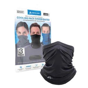 Arctic Cool Cooling Face Cover/Gaiter 3PK
